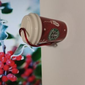 Starbucks 2009 Holiday Red Cup Ornament